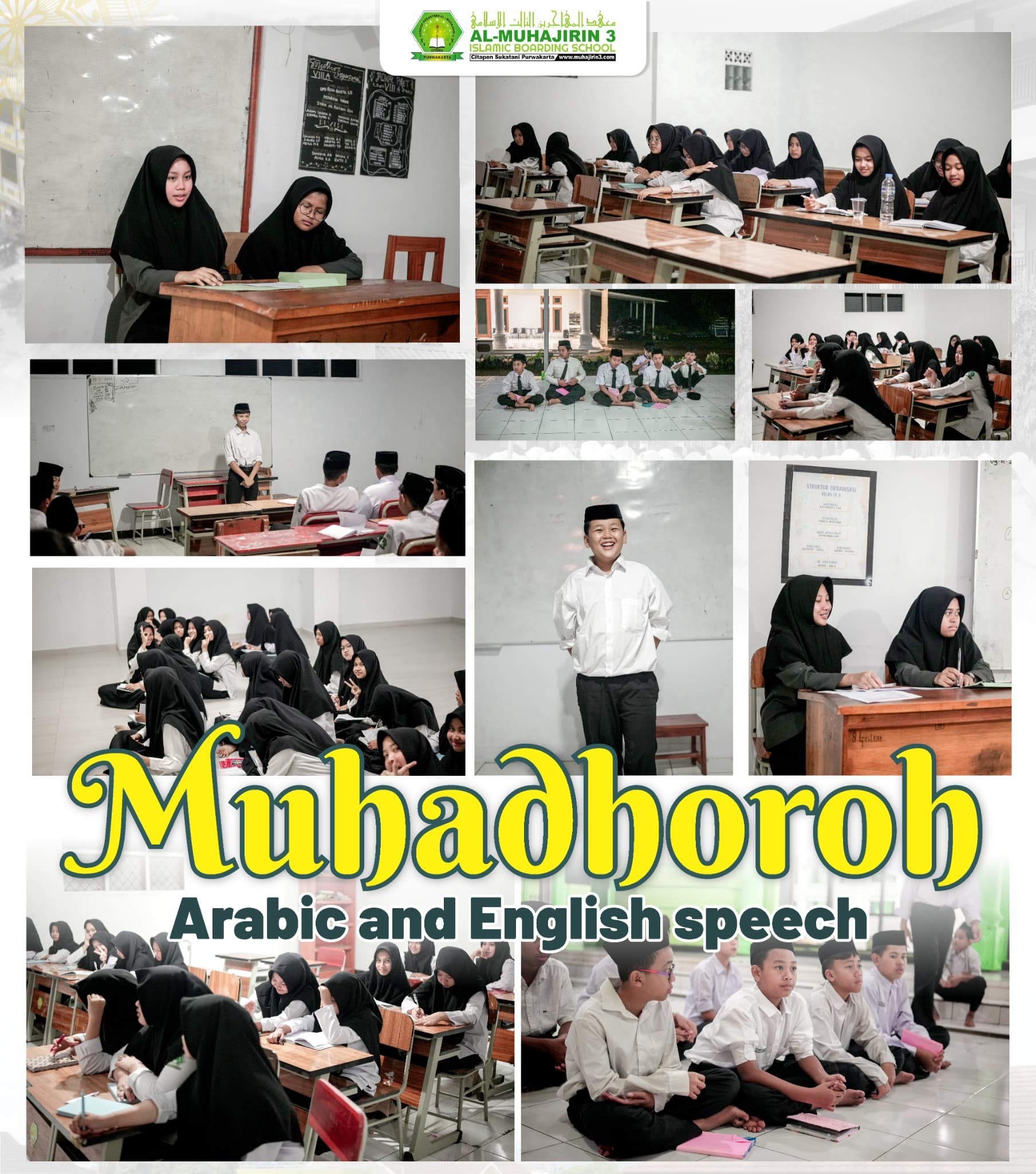 Muhadhoroh Arabic and English Speech Santri Al-Muhajirin 3 Latih Kepercayaan Diri dan Kemampuan Bahasa