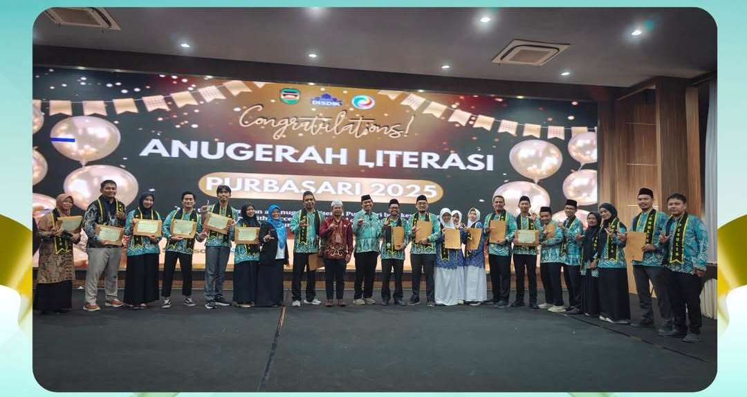 SMP Fullday Al-Muhajirin Borong Penghargaan pada Anugerah Literasi Purbasari 2025