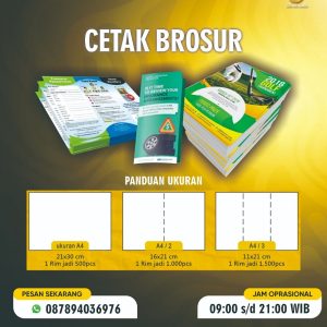 Cetak Brosur