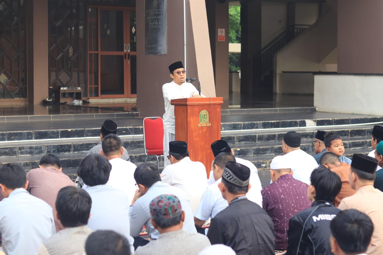 Khutbah Idul Fitri 1447 H KH Rd Marpu Muhidin Ilyas, Keadilan Dimulai dari Diri Sendiri
