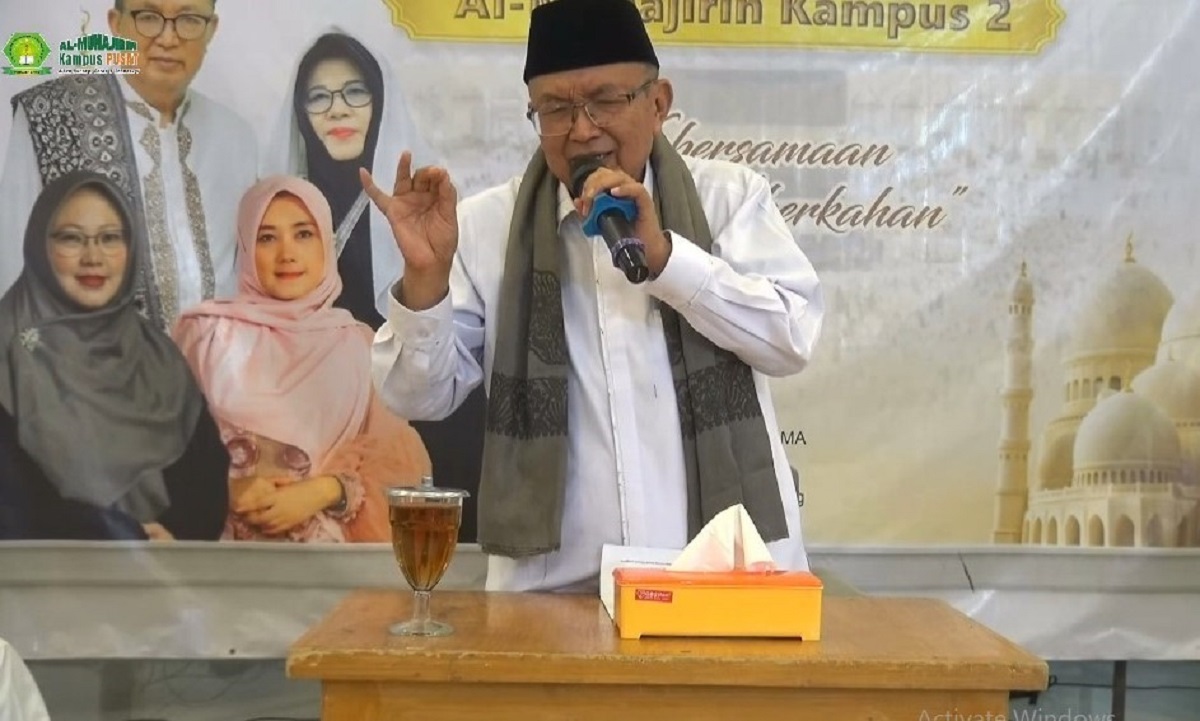 Syaikhuna KH. Abun Bunyamin Terangkan Tugas Hidup Seorang Mukmin: Ibadah Harus Seimbang dan Berilmu