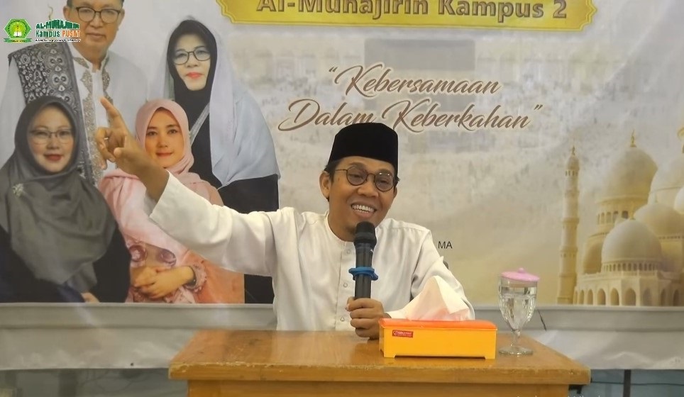 Halal Bihalal Pengajian Ahad Alumni Haji dan Umrah Al-Muhajirin, KH Marpu Ajak Jamaah Menguatkan Tauhid, Menjaga Keikhlasan, Menyucikan Hati