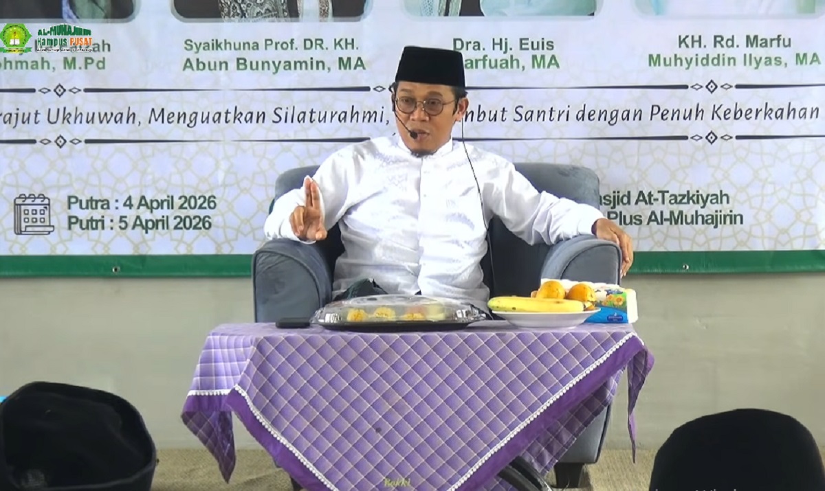 Halal Bihalal Al-Muhajirin Pusat: KH. Rd. Marpu Muhidin Ilyas, MA: Doa Orang Tua, “Tiket Langit” untuk Masa Depan Anak